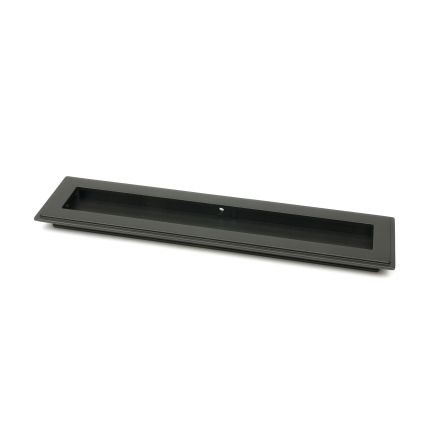 Aged Bronze 250mm Art Deco Rectangular Pull