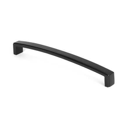 Black 9" Ribbed Pull Handle
