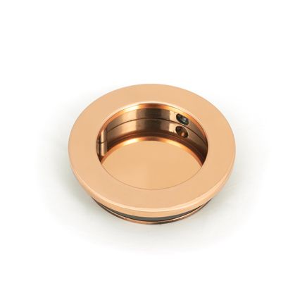 Polished Bronze 60mm Plain Round Pull