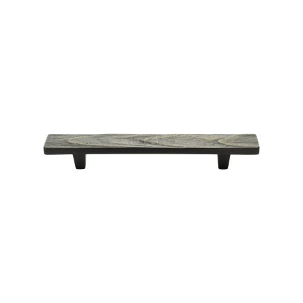 Pine Cabinet Pull Handle 128mm Aged Brass Finish