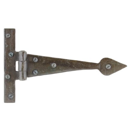 Beeswax 6" Arrow Head T Hinge (pair)