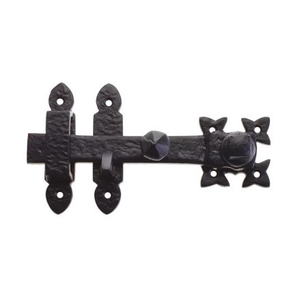 Zoo Hardware Latch - 2.5" x 7.5" - Black