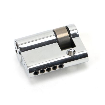 Polished Chrome 30/10 5pin Single Cylinder