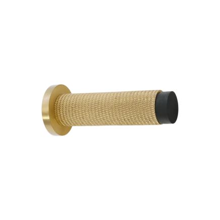 Jewel Knurlmond Door Stop Satin Brass