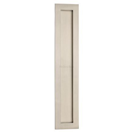 12" Flush Handle Satin Nickel