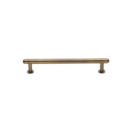 Heritage Brass Cabinet Pull Step Design with 16mm Rose 96mm CTC Antique Brass finish
