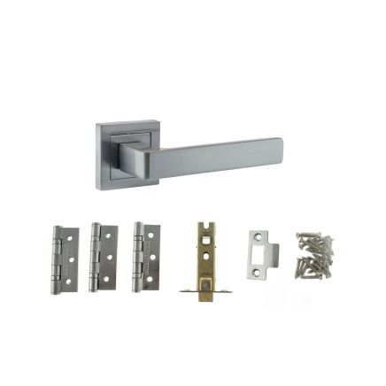 Atlantic Montana Dorpac (3" Latch, 3"x2" Hingesx3) - Satin Chrome