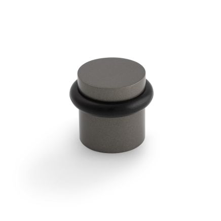 Valli 38 x 35mm - Floor Mounted Plain Doorstop - Concealed Fix - Anthracite