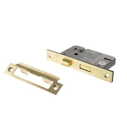 Atlantic 3 Lever Key Sashlock [CE] Keyed Alike - Satin Brass