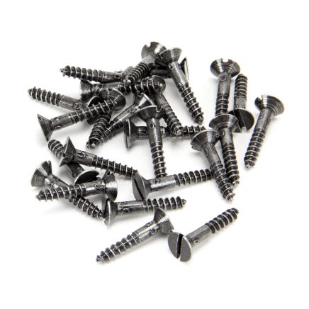 Pewter 8 x 1" Countersunk Screws (25)