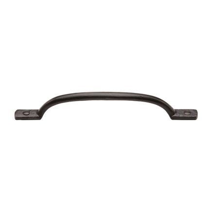 Black Iron Rustic Sash Handle 203mm