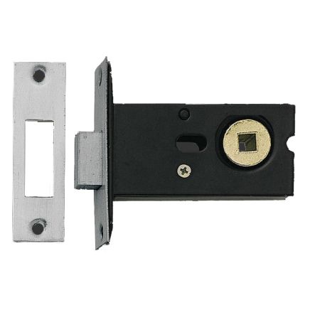 Jedo Box Deadbolts 76mm with 8mm Spindle Satin Stainless Steel - By Frelan Hardware - JL192SSS