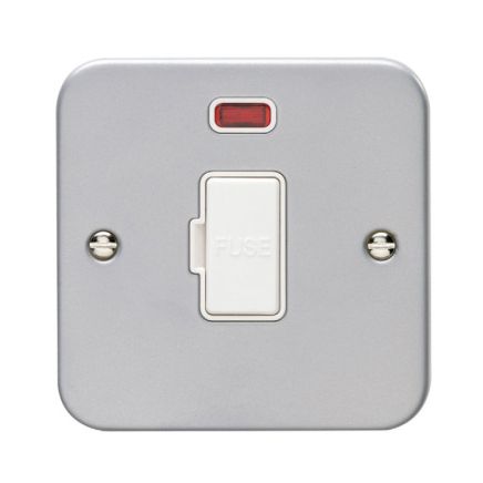 Eurolite Metal Clad Unswitched Fuse Spur Metal Clad