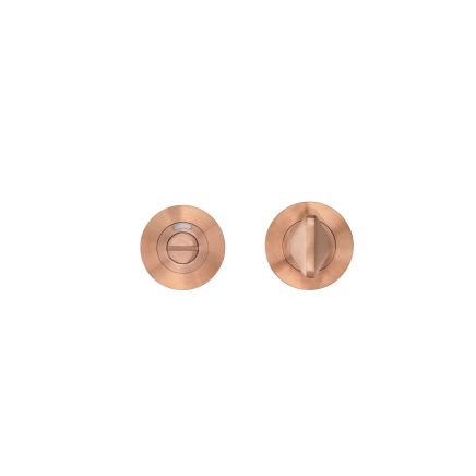 Zoo Hardware Turn & Indicator Release - Round Rose - PVD Bronze
