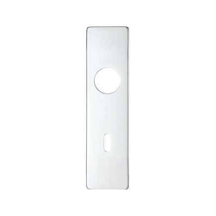 Zoo Hardware Spare Push on Lock Backplate for Aluminium - Satin