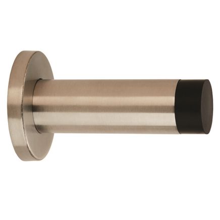 Steelworx Wall Mounted Door Stop 76mm - Satin Stainless Steel