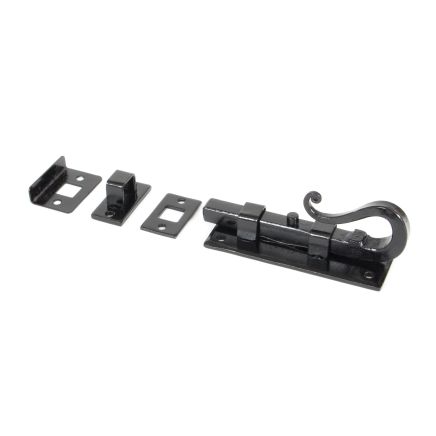 Black 4" Shepherd's Crook Universal Bolt