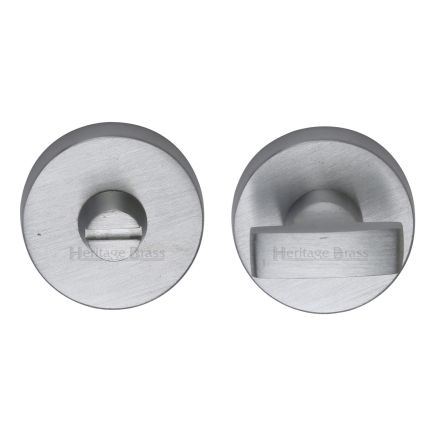 Heritage Brass Thumbturn & Emergency Release Satin Chrome finish