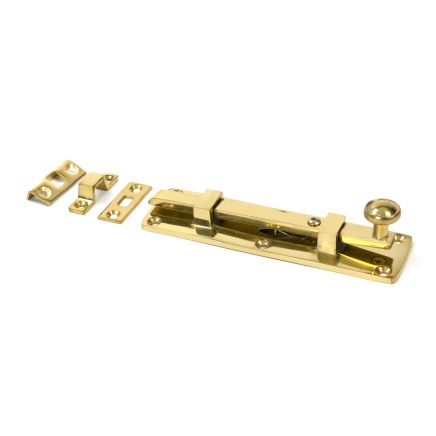 Polished Brass 6" Universal Bolt