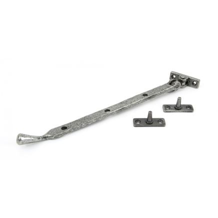 Pewter 12" Peardrop Stay