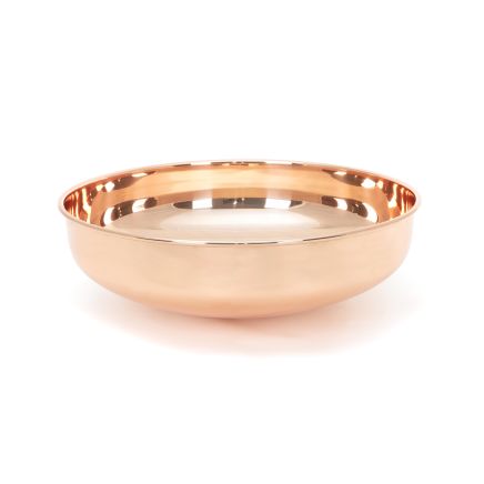 Smooth Copper Round Sink
