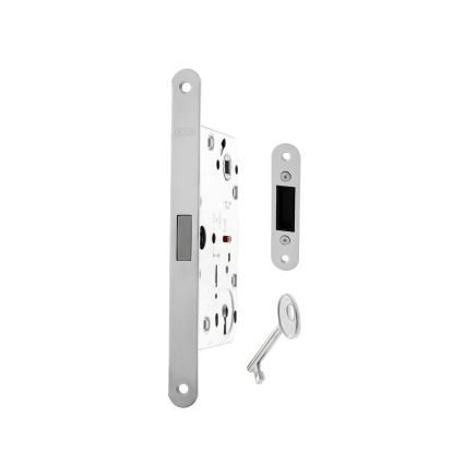 AGB Polaris 2XT Magnetic Key Sashlock 50mm backset - White