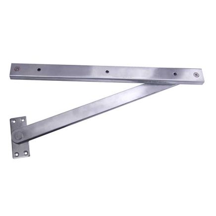 Jedo Overhead Door Stays 30mm x 375mm Nickel Plated - By Frelan Hardware - JDS20