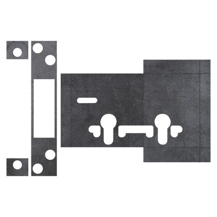 Atlantic Deadlock - Euro & 5LK Intumescent Lock Kit FD60 2mm
