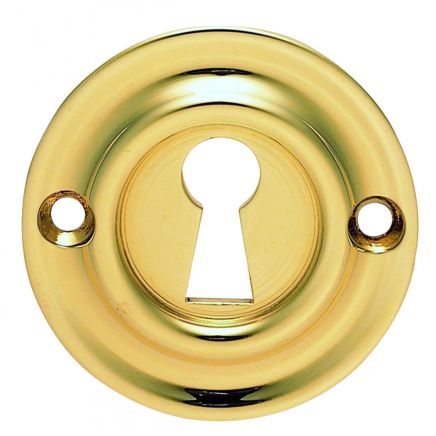 Small Escutcheon - Polished Brass