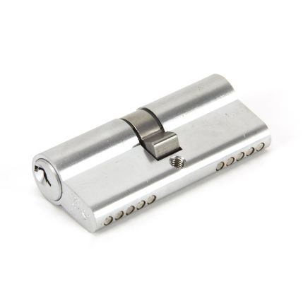 Satin Chrome 35/35 Euro Cylinder
