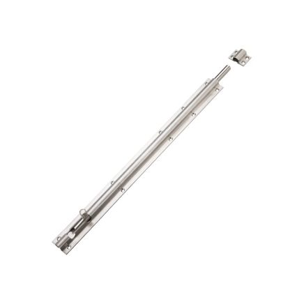 Zoo Hardware Barrel bolt - 450mm x 40mm - Satin Stainless