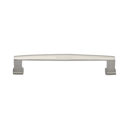 Heritage Brass Cabinet Pull Vintage Design 152mm CTC Satin Nickel Finish