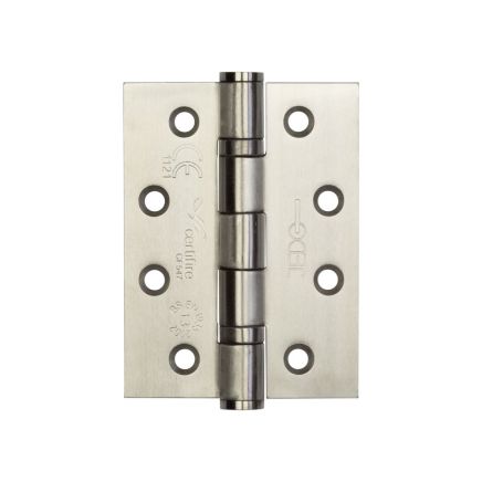 Certifire Stainless Steel 316g Grade 13 Ball Bearing Hinges 102x76x3mm Satin Stainless Steel - By Frelan Hardware - J9507SSS