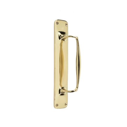 Jedo Windsor Pull Handles Polished Brass - By Frelan Hardware - JV124PB