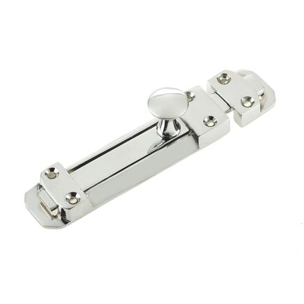 Jedo Contract Door Bolts 138x30mm Polished Chrome - By Frelan Hardware - JV179APC