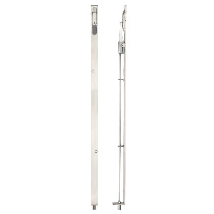 Zoo Hardware Lever Action Flush Bolt 20 x 609mm - Satin Stainless
