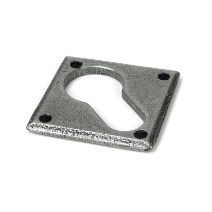 Pewter Diamond Euro Escutcheon