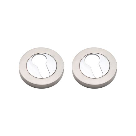 Euro Profile Escutcheon Dual Tone