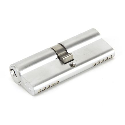 Satin Chrome 40/40 Euro Cylinder