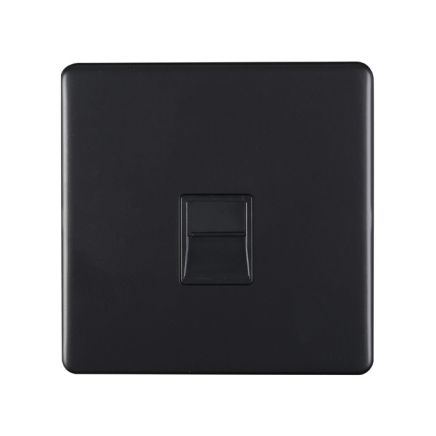 Eurolite Concealed 3mm Telephone Master Matt Black