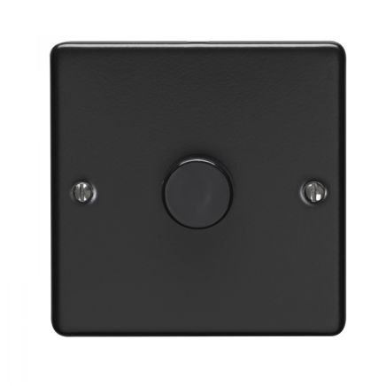 Eurolite Enhance Decorative 1 Gang Dimmer Matt Black