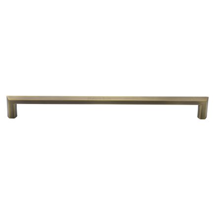 Heritage Brass Door Pull Handle Hexagonal Design 457mm Antique Brass Finish