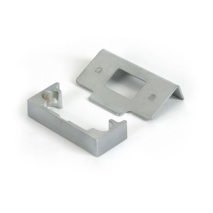 Satin Chrome ½" Rebate Kit for Tubular Mortice Latch