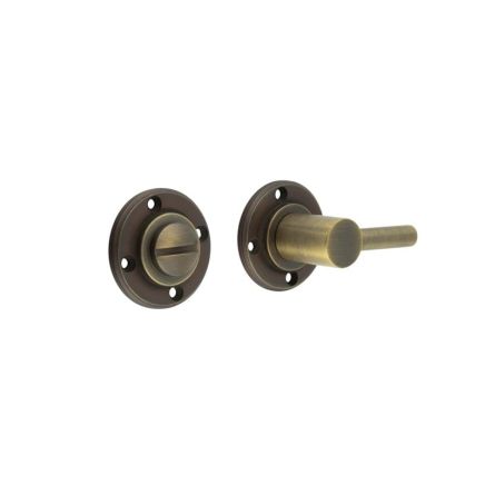 Burlington Easy Turn & Release No Rose Antique Brass - By Frelan Hardware - BUR82AB