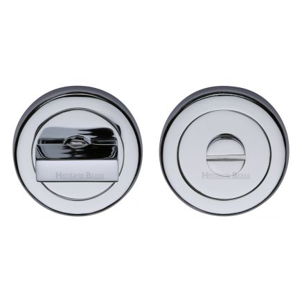 Heritage Brass Thumbturn & Emergency Release Polished Chrome Finish