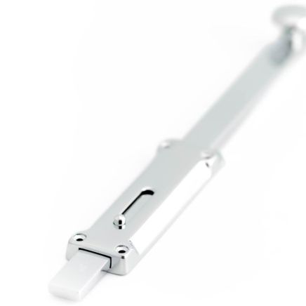 Jedo Architectural Door Bolts 300x35mm Polished Chrome - By Frelan Hardware - JV1005PC-300