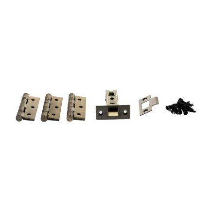 Atlantic Latch Pack [CE] 3" (Latch x1) + 3"x2" (Hinge x3) - Antique Brass