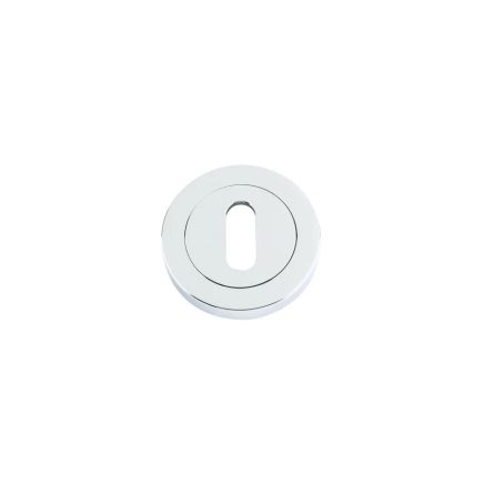 Zoo Hardware Standard profile round escutcheon - Polished Chrome