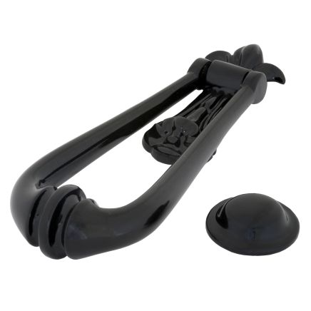 Black Loop Door Knocker