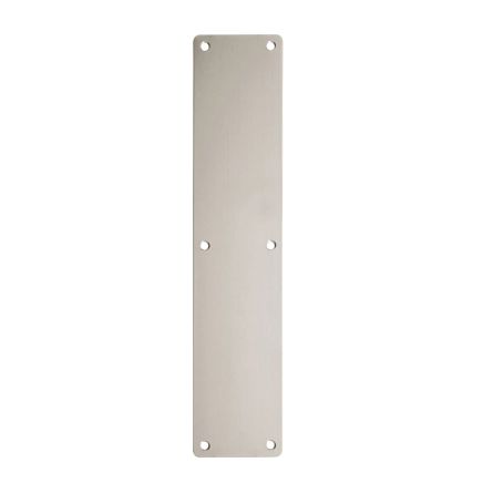 Zoo Hardware Finger Plate - Satin Stainless